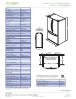 Предварительный просмотр 2 страницы Frigidaire Gallery FGHB2878LE Product Specifications