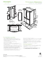 Предварительный просмотр 3 страницы Frigidaire Gallery FGHG2344M E Specification Sheet