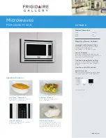 Frigidaire Gallery FGMO205K F Installaton Manual preview