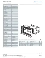 Preview for 2 page of Frigidaire Gallery FGMO205K F Installaton Manual