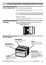 Preview for 5 page of Frigidaire Gallery FGRC0844S1 Use & Care Manual