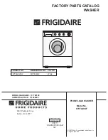 Frigidaire Gallery FWT449GFS2 Factory Parts Catalog preview