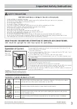 Preview for 3 page of Frigidaire Gallery GHWW063WB1 Use & Care Manual