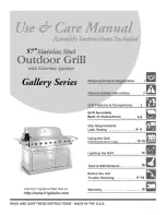 Frigidaire Gallery GL57 Use & Care Manual preview