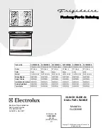 Preview for 1 page of Frigidaire Gallery GLCS389E Factory Parts Catalog