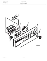 Предварительный просмотр 2 страницы Frigidaire Gallery GLDB653J Factory Parts Catalog