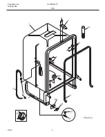 Предварительный просмотр 6 страницы Frigidaire Gallery GLDB653J Factory Parts Catalog