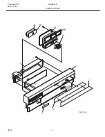 Предварительный просмотр 2 страницы Frigidaire Gallery GLDB954B Factory Parts Catalog