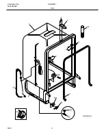 Предварительный просмотр 6 страницы Frigidaire Gallery GLDB957J Factory Parts Catalog