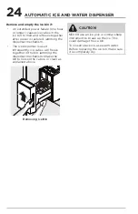 Предварительный просмотр 24 страницы Frigidaire Gallery GRMC2273BF Use & Care Manual