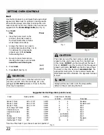 Preview for 22 page of Frigidaire Gallery LGEF3045KF Use & Care Manual