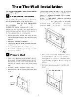 Preview for 6 page of Frigidaire GAM155Q1A - GIBSON 15100BTU 115V 12.5A 10.3 SPD 4 WAY AIR DIRECTION Installation Instructions Manual