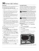 Preview for 30 page of Frigidaire GCWM3067AF Use & Care Manual