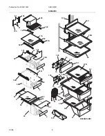 Предварительный просмотр 8 страницы Frigidaire GHSC239D Factory Parts Catalog