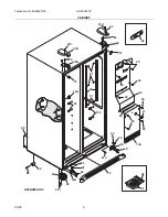 Предварительный просмотр 6 страницы Frigidaire GHSC39FTE Factory Parts Catalog