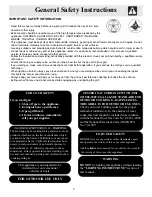 Предварительный просмотр 3 страницы Frigidaire GL30 Use And Care Manual