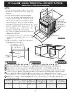 Preview for 2 page of Frigidaire GLCS389FQ - Slide-In Dual Fuel Range Installation Instructions Manual