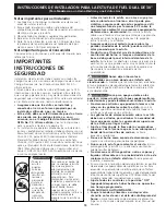 Preview for 15 page of Frigidaire GLCS389FQ - Slide-In Dual Fuel Range Installation Instructions Manual