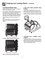 Предварительный просмотр 10 страницы Frigidaire GLD2250RDC - Gallery Series 24 Inch Dishwasher Use And Care Manual