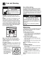 Preview for 10 page of Frigidaire GLDB756AS0 Use And Care Manual