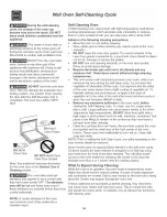 Preview for 34 page of Frigidaire GLEB27M9EBA Use & Care Manual