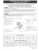 Preview for 1 page of Frigidaire GLEB27M9EBB Installation Instructions Manual