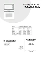 Frigidaire GLEB27M9F Factory Parts Catalog предпросмотр