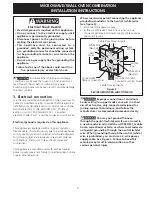 Preview for 3 page of Frigidaire GLEB27M9FB - 27 Inch Microwave Combination Oven Installation Instructions Manual