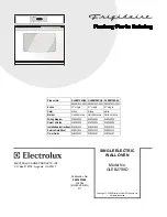 Предварительный просмотр 1 страницы Frigidaire GLEB27S9D Factory Parts Catalog