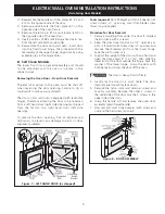 Preview for 5 page of Frigidaire GLEB27Z7HB - Electric Wall Oven Installation Instructions Manual