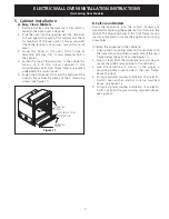 Preview for 7 page of Frigidaire GLEB27Z7HB - Electric Wall Oven Installation Instructions Manual