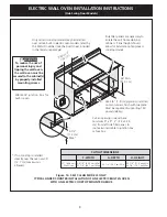 Preview for 8 page of Frigidaire GLEB27Z7HB - Electric Wall Oven Installation Instructions Manual