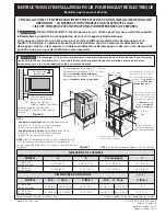 Preview for 19 page of Frigidaire GLEB27Z7HB - Electric Wall Oven Installation Instructions Manual