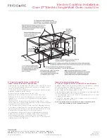 Предварительный просмотр 4 страницы Frigidaire GLEB27Z7HS - Electric Wall Oven Installation Manual