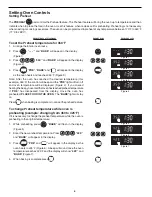 Предварительный просмотр 6 страницы Frigidaire GLEB30T9DS Control Manual