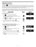 Предварительный просмотр 12 страницы Frigidaire GLEB30T9DS Control Manual