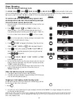 Предварительный просмотр 17 страницы Frigidaire GLEB30T9DS Control Manual