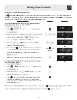 Предварительный просмотр 21 страницы Frigidaire GLEF387FCC Use & Care Manual