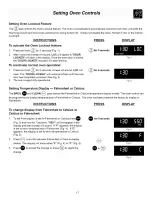 Preview for 17 page of Frigidaire GLEFM397DBA Use & Care Manual