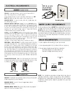 Preview for 3 page of Frigidaire GLEH1642FS - 3.1 cu. Ft. Laundry Center Installation Instructions Manual