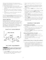 Preview for 4 page of Frigidaire GLEQ2152ES0 Installation Instructions Manual