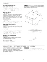 Preview for 16 page of Frigidaire GLEQ2170KE0 Installation Instructions Manual