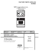 Frigidaire GLES388C Factory Parts Catalog preview