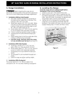 Preview for 7 page of Frigidaire GLES388CSA Installation Instructions Manual