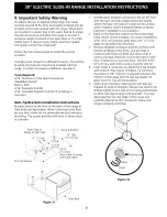 Preview for 9 page of Frigidaire GLES388CSA Installation Instructions Manual