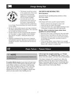 Preview for 7 page of Frigidaire GLFH1779GW0 Use & Care Manual