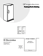 Frigidaire GLFU2067F Factory Parts Catalog preview