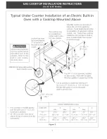 Preview for 4 page of Frigidaire GLGC36S9EBA Installation Instructions Manual