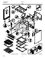 Предварительный просмотр 6 страницы Frigidaire GLGF377A Factory Parts Catalog