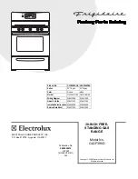 Preview for 1 page of Frigidaire GLGF386D Parts Catalog